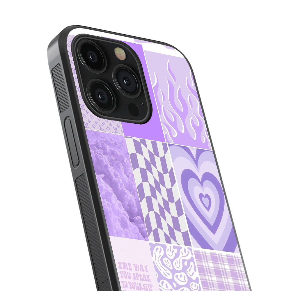 Y2K Purple Phone Case