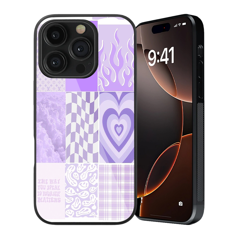 Y2K Purple Phone Case