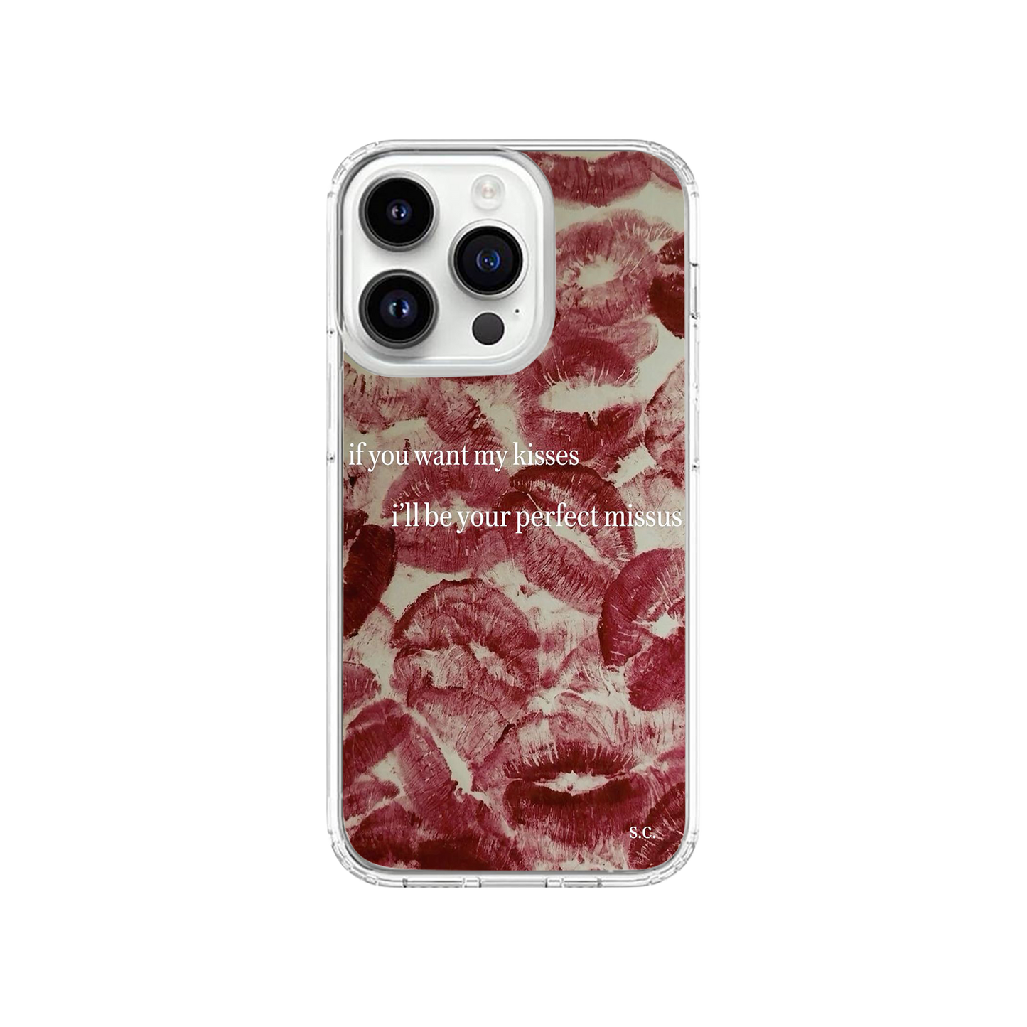 Perfect Missus Lips Pattern Phone Case.