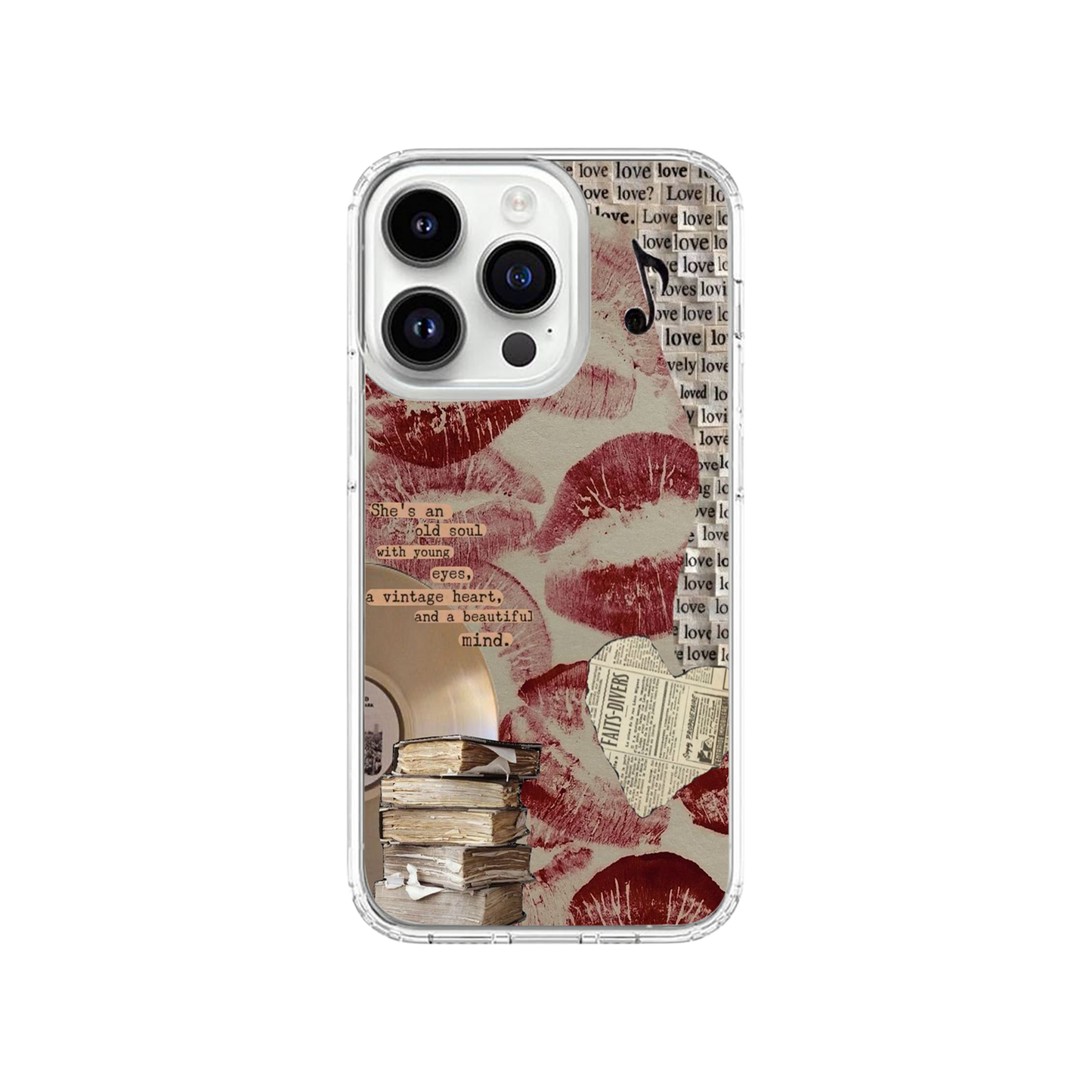 Love Love Love Phone Case.