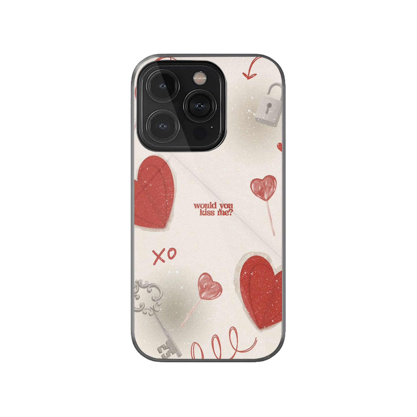 Would You Kiss Me Phone Case.