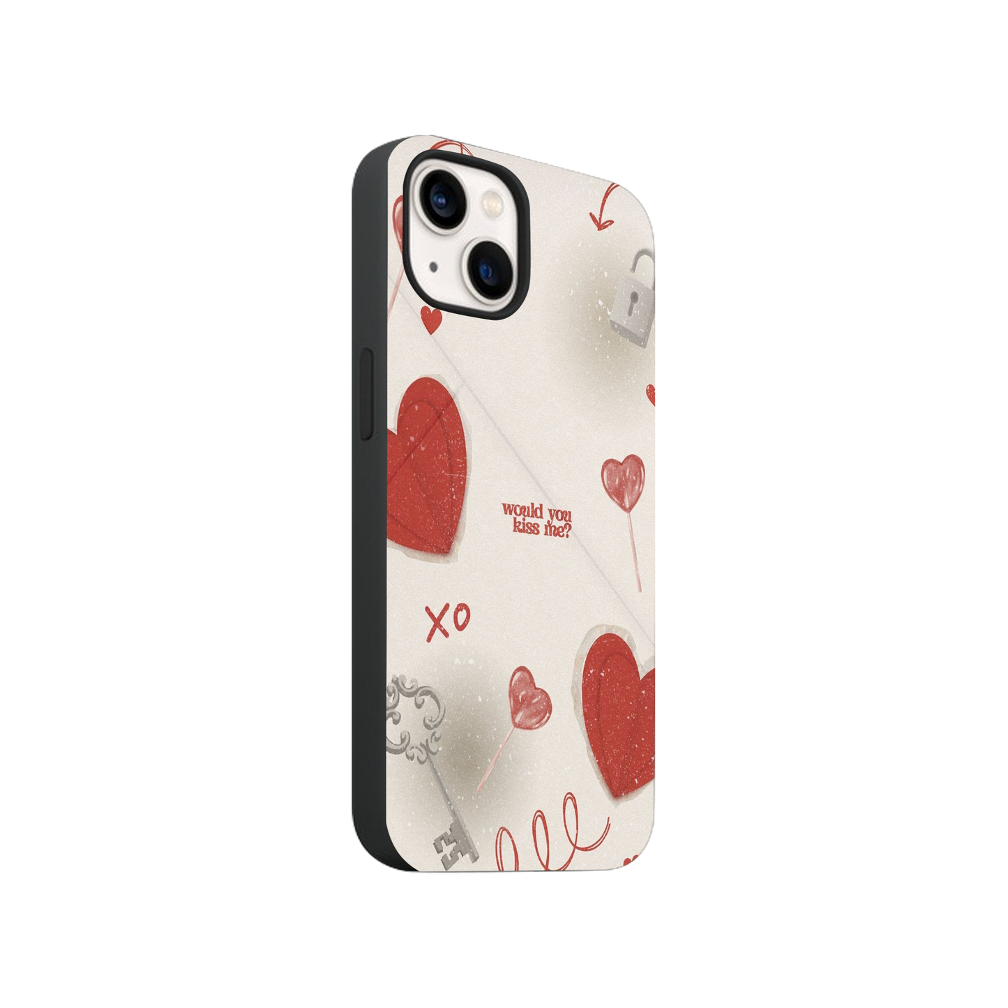 Would You Kiss Me Phone Case.