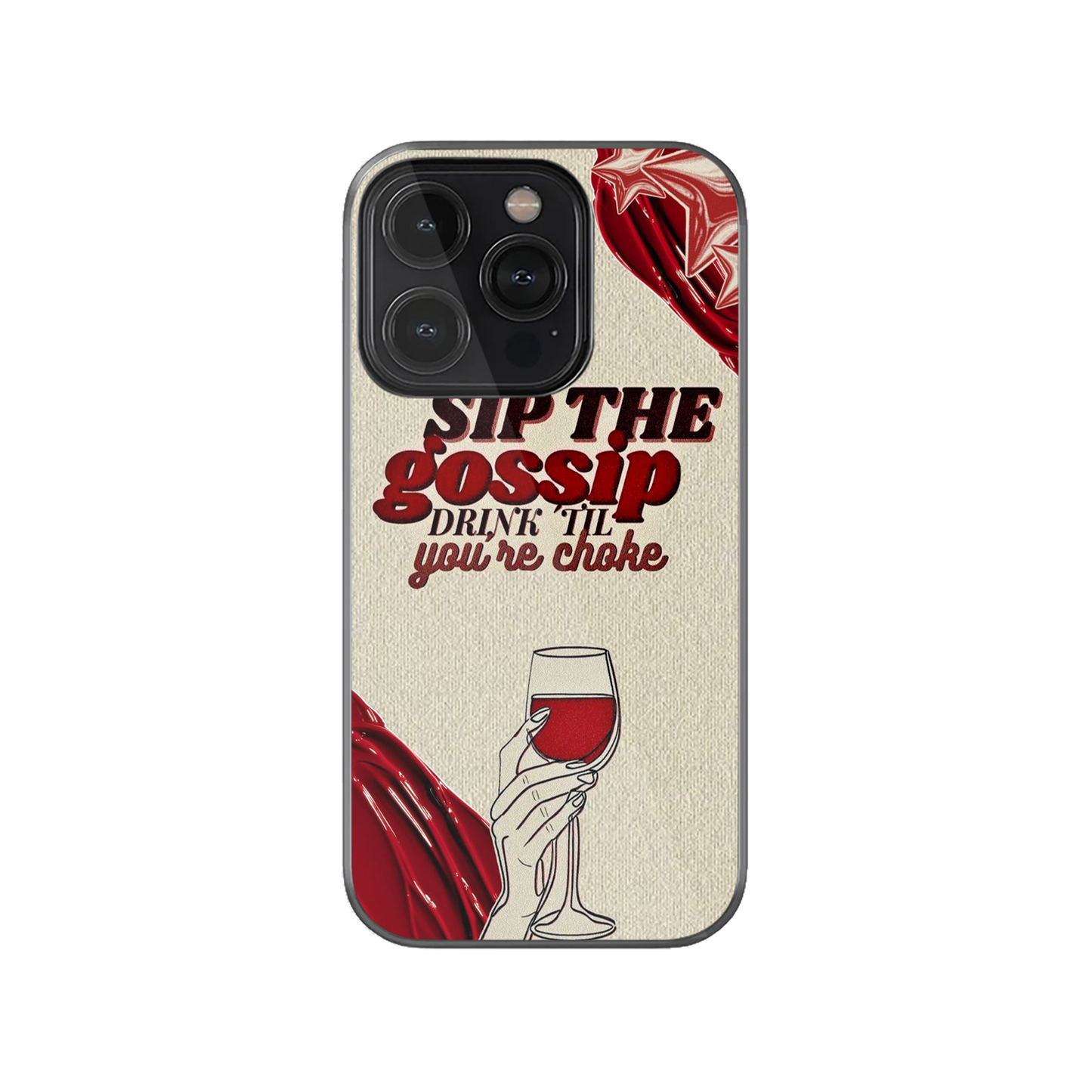 Sip The Gossip Phone Case.