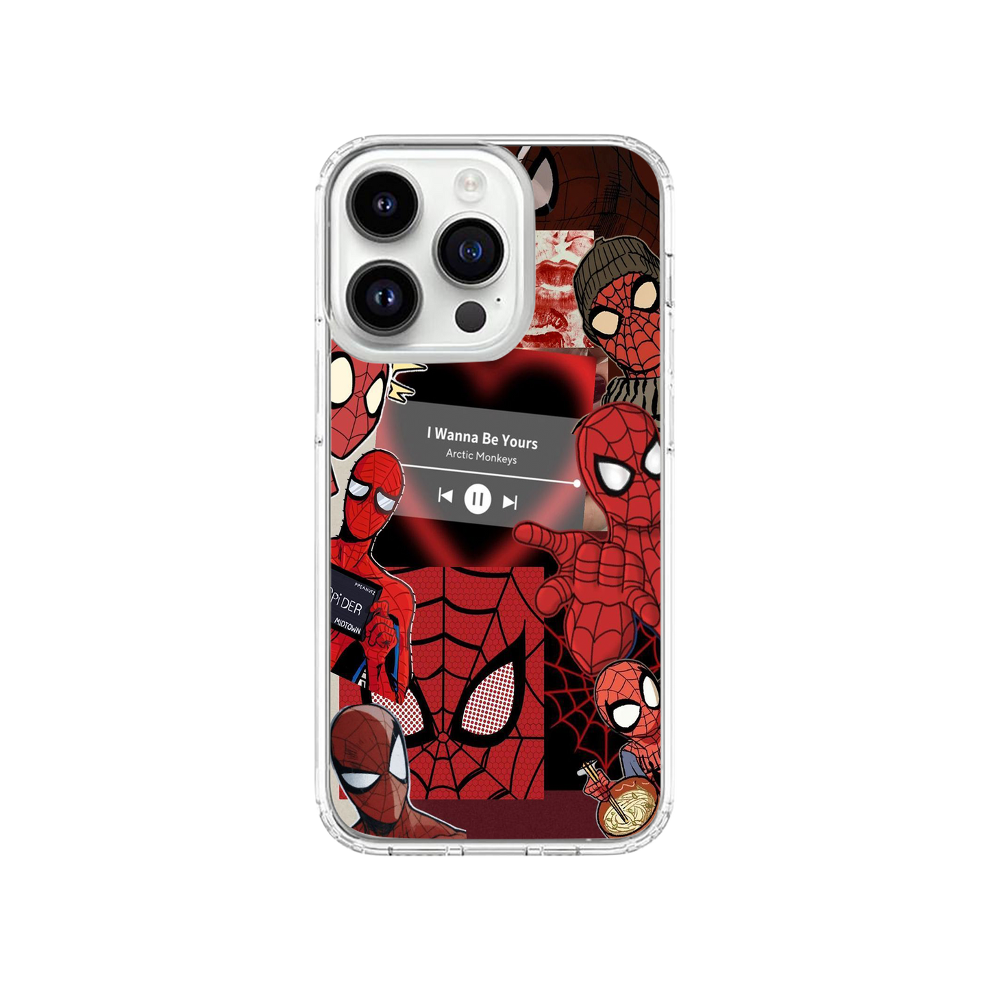 I Wanna be Yours Spiderman Phone Case.