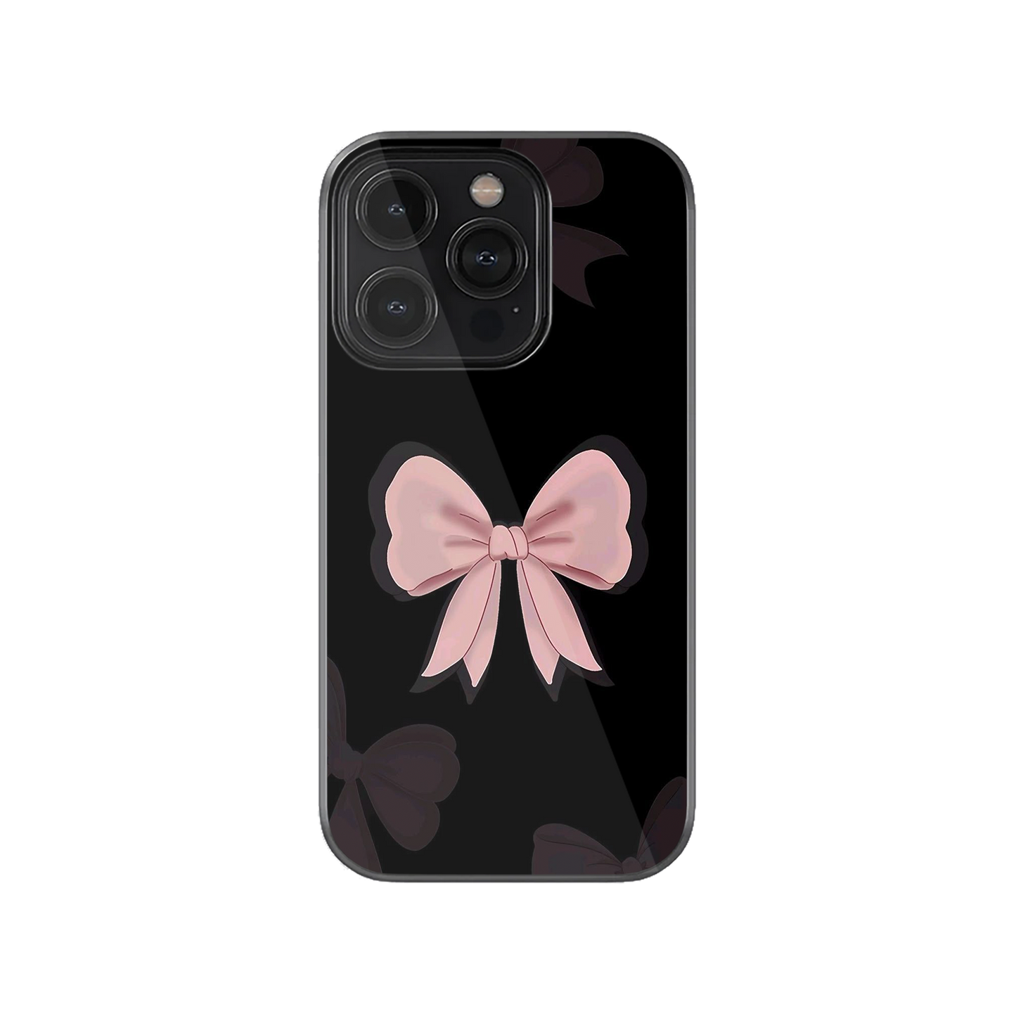 Cute Pink Bow Phone Case.