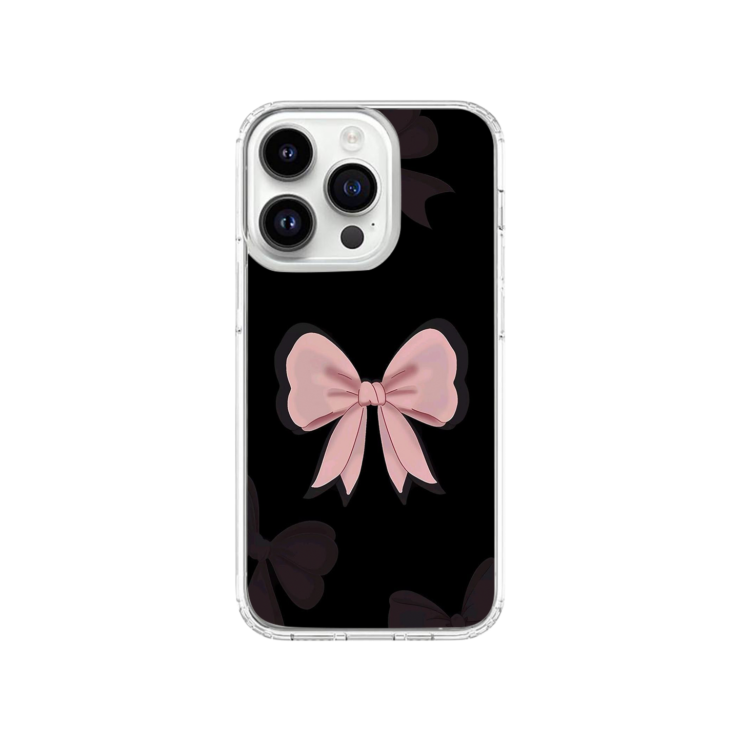 Cute Pink Bow Phone Case.
