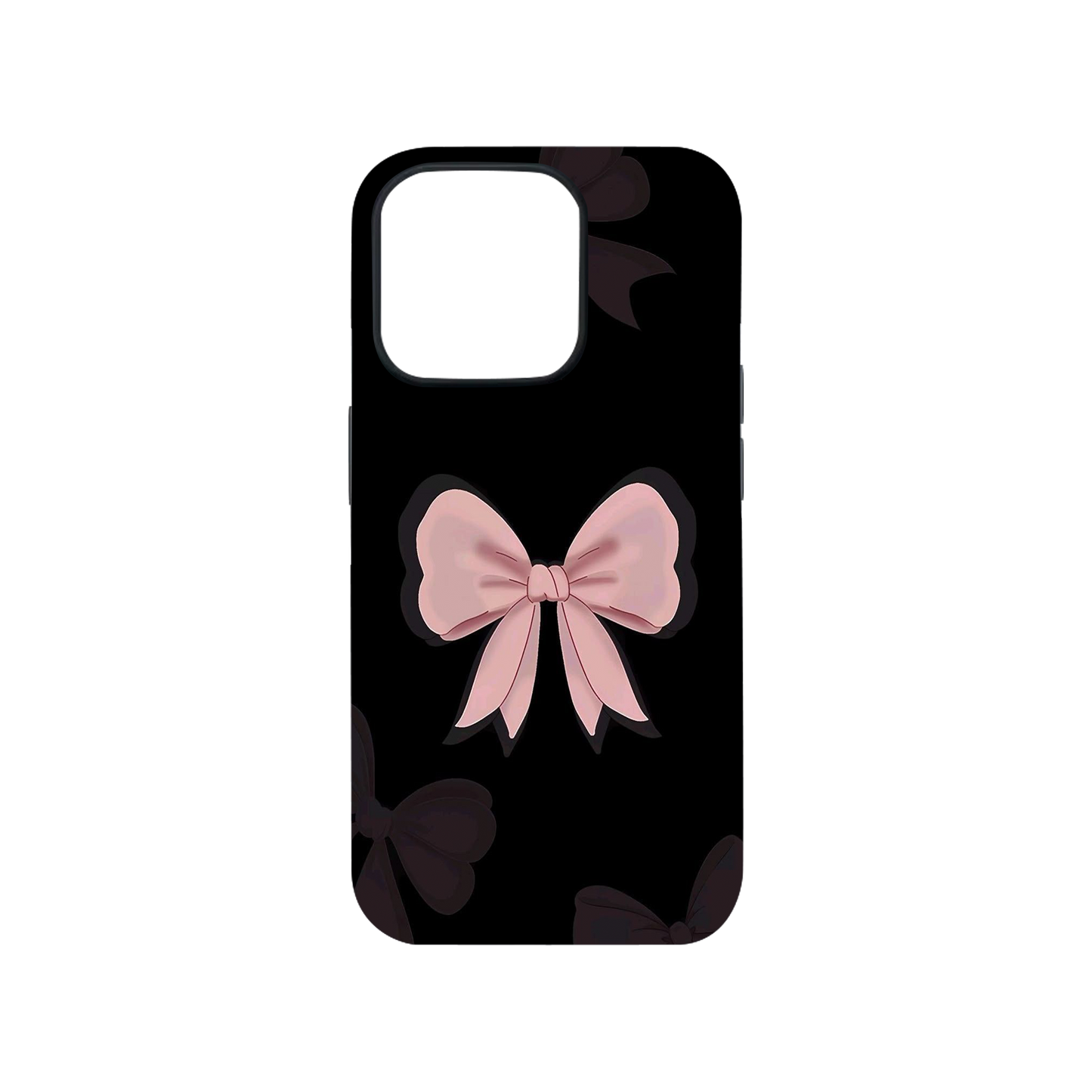 Cute Pink Bow Phone Case.