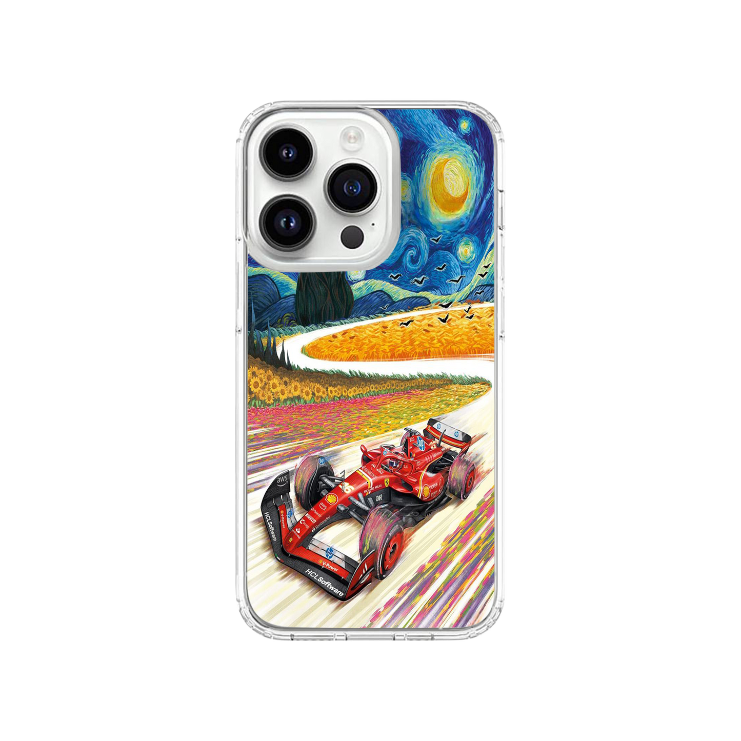 F1 X Vangogh Phone Case.
