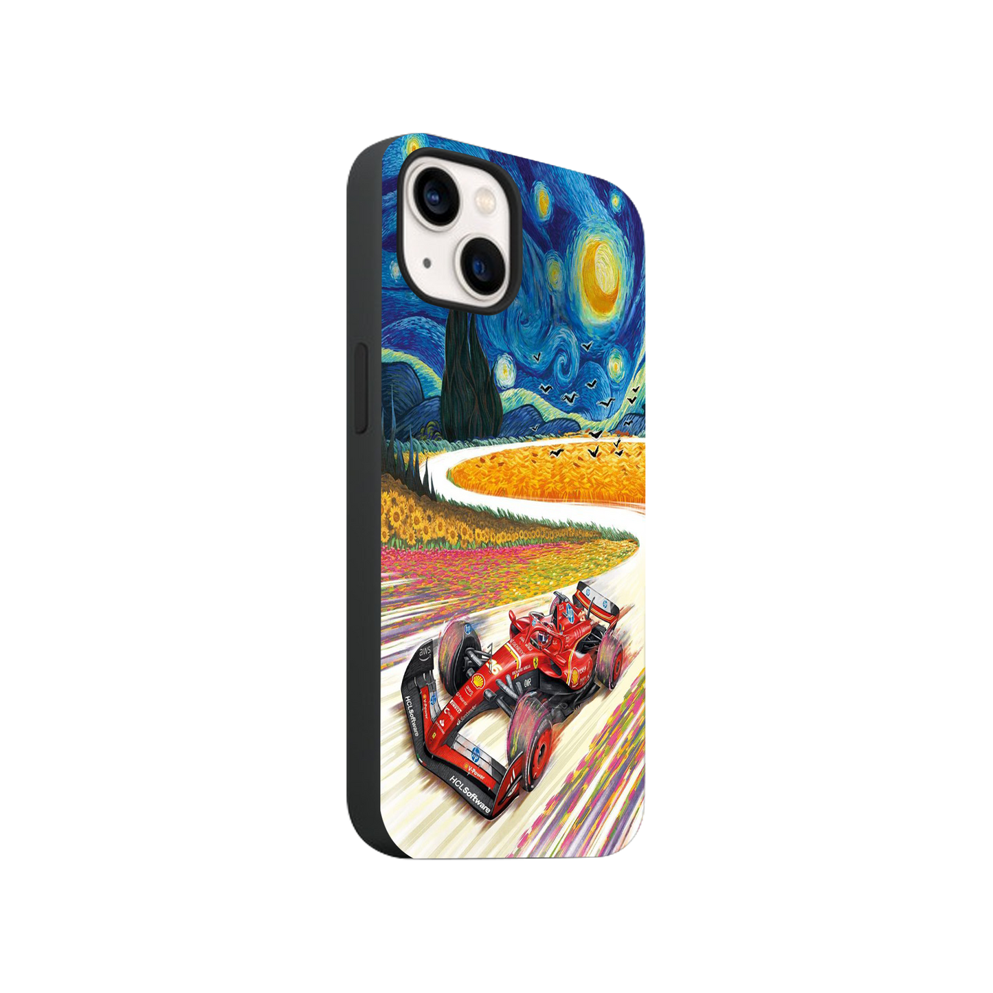 F1 X Vangogh Phone Case.