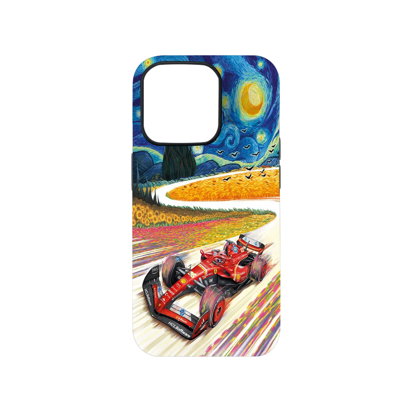 F1 X Vangogh Phone Case.