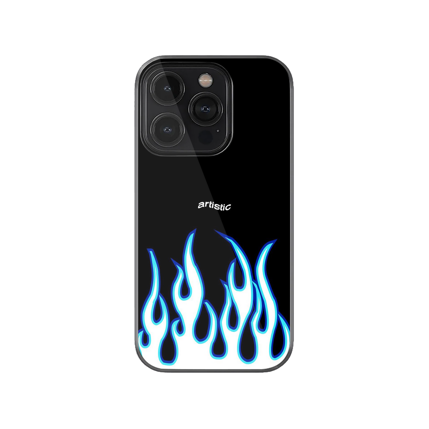 Blue Flames Phone case.