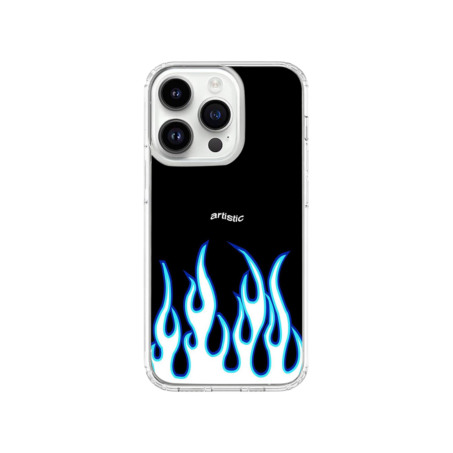 Blue Flames Phone case.