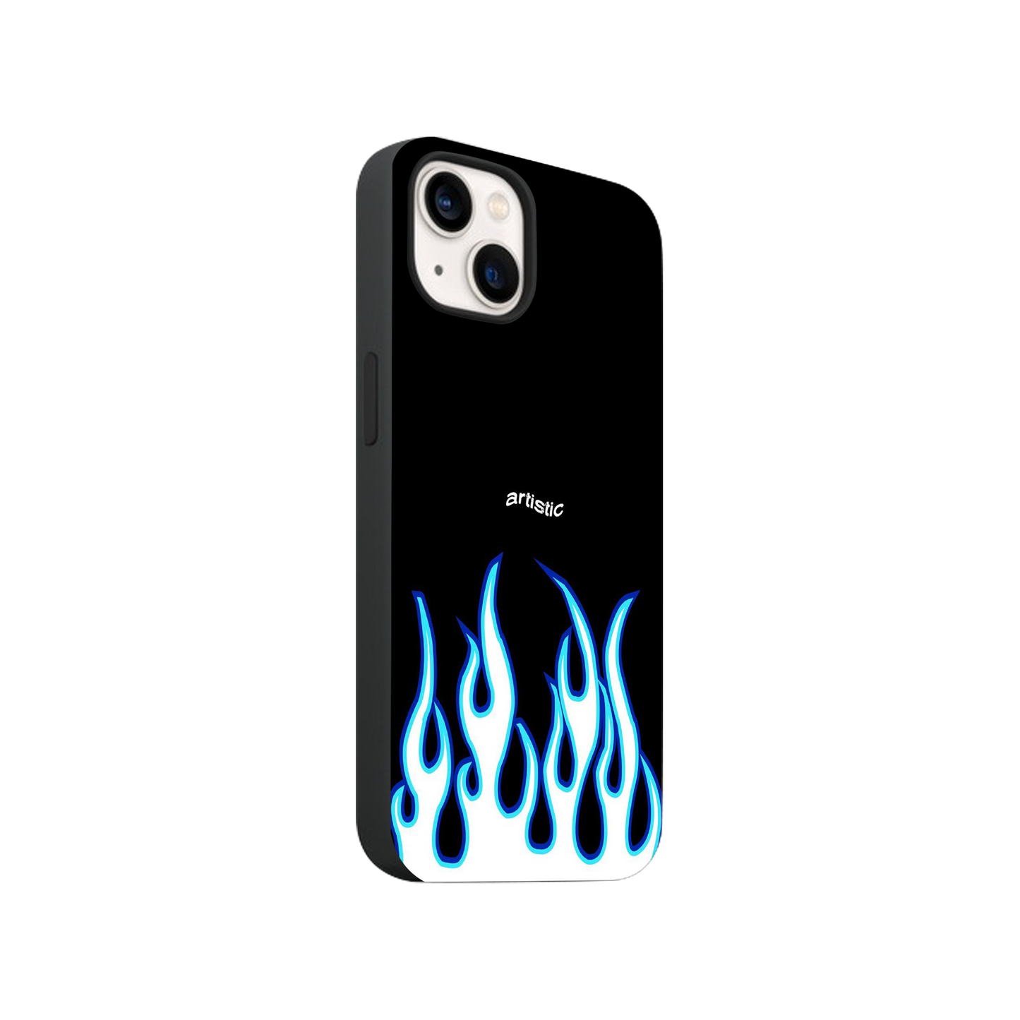 Blue Flames Phone case.