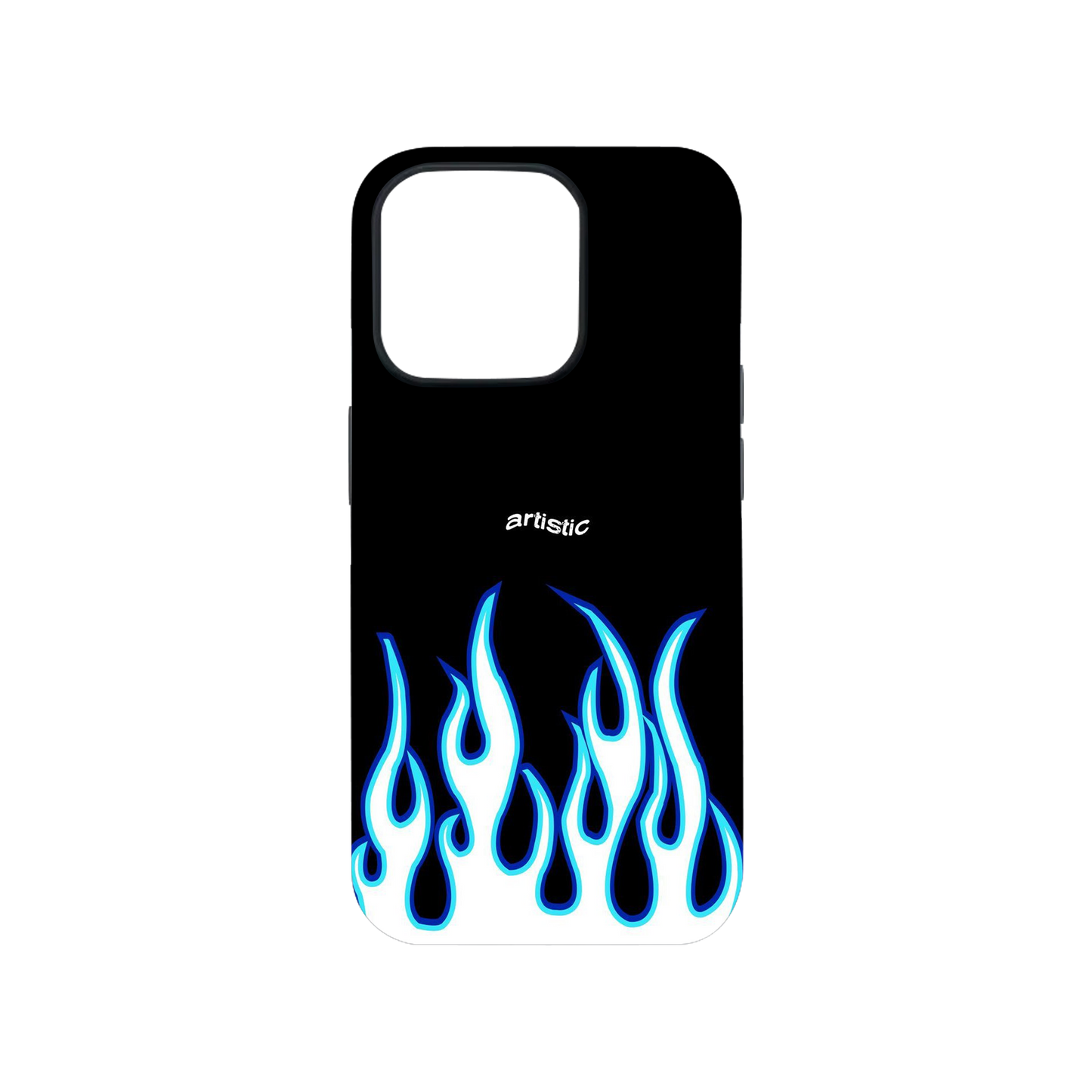 Blue Flames Phone case.