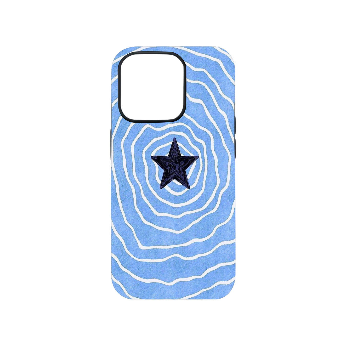 Blue Cosmic Waves Phone Case | One.