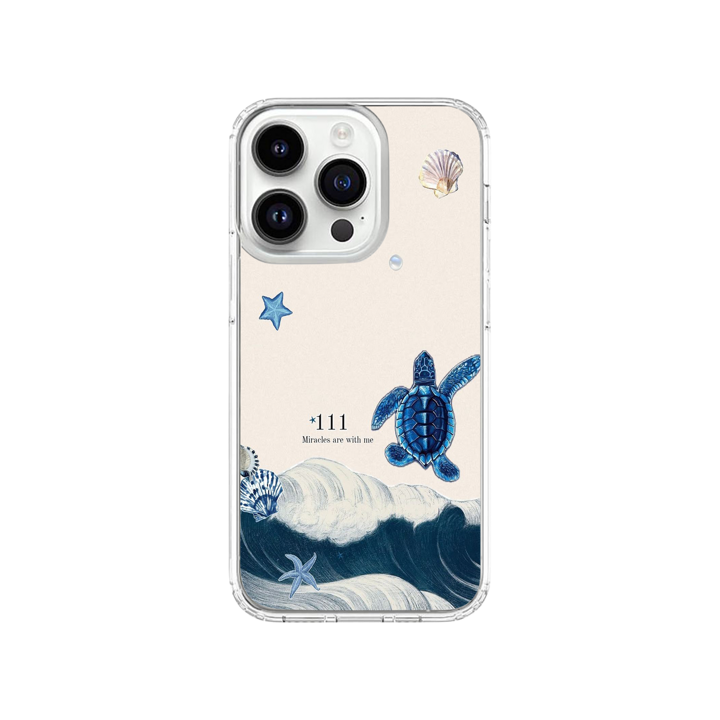111 Miracles are with me Phone Case.