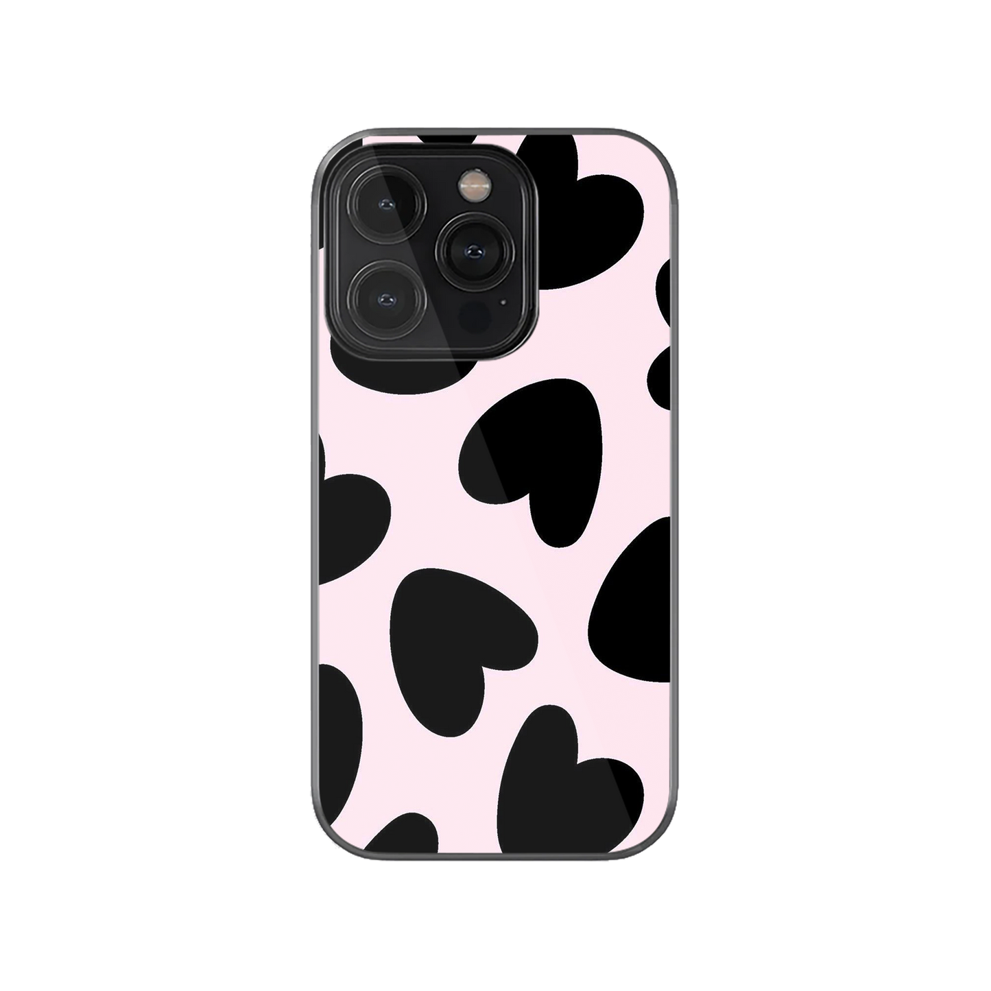 Black Hearts Phone Case.