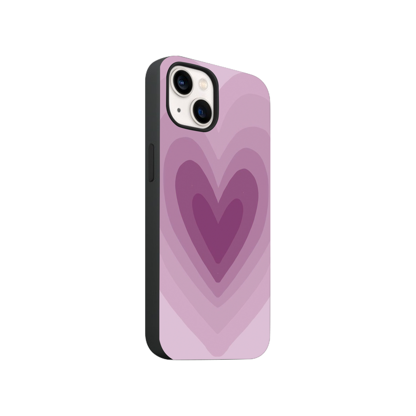 Y2K Purple Hearts Phone Case.