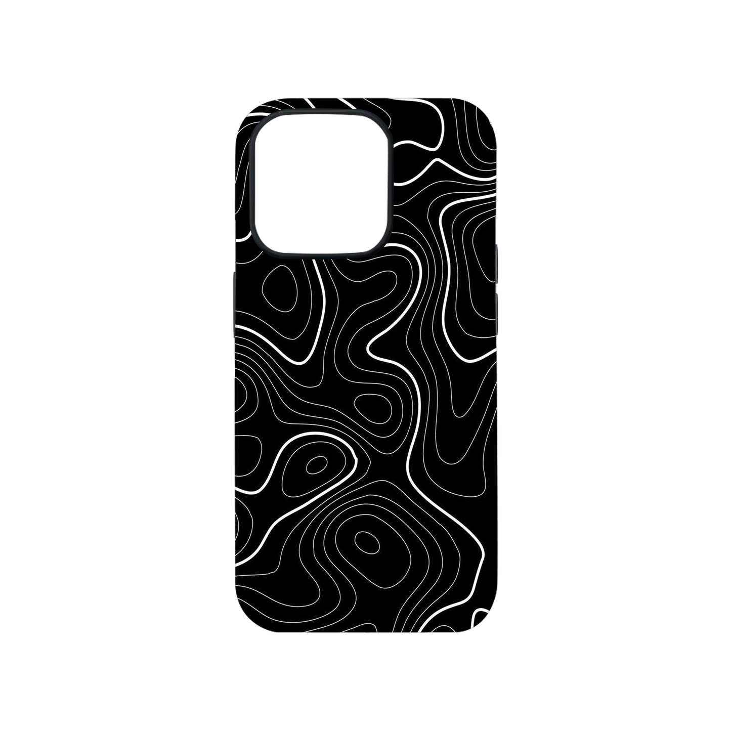 Black Illusion Phone Case.