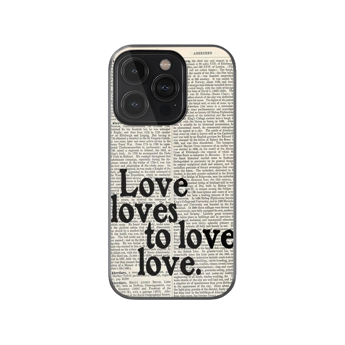 Love Loves to Love Love Phone Case.