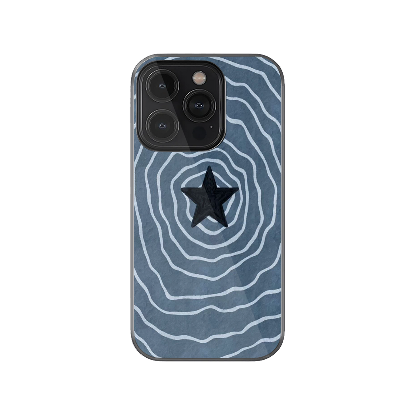 Blue Cosmic Waves Phone Case | Two.