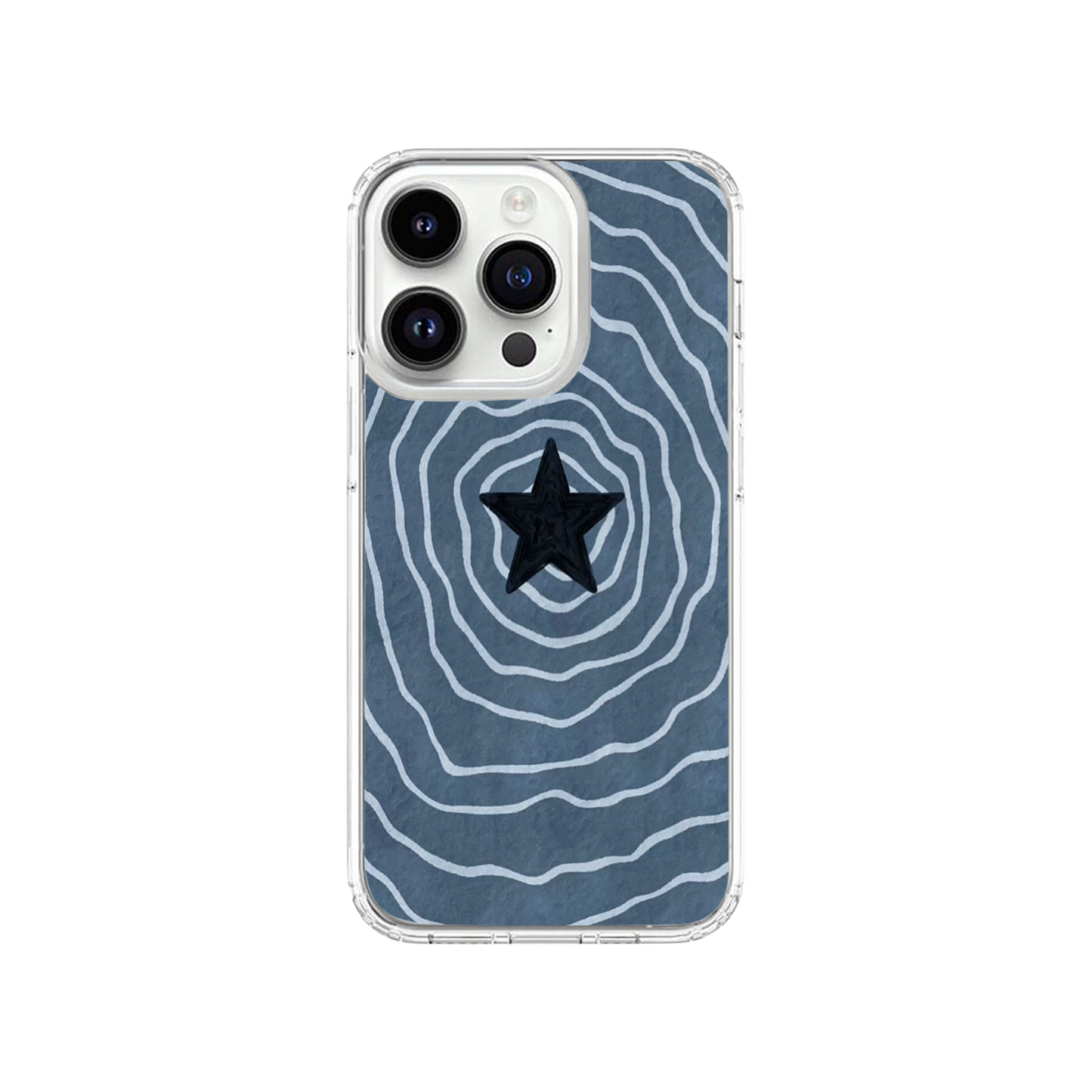 Blue Cosmic Waves Phone Case | Two.
