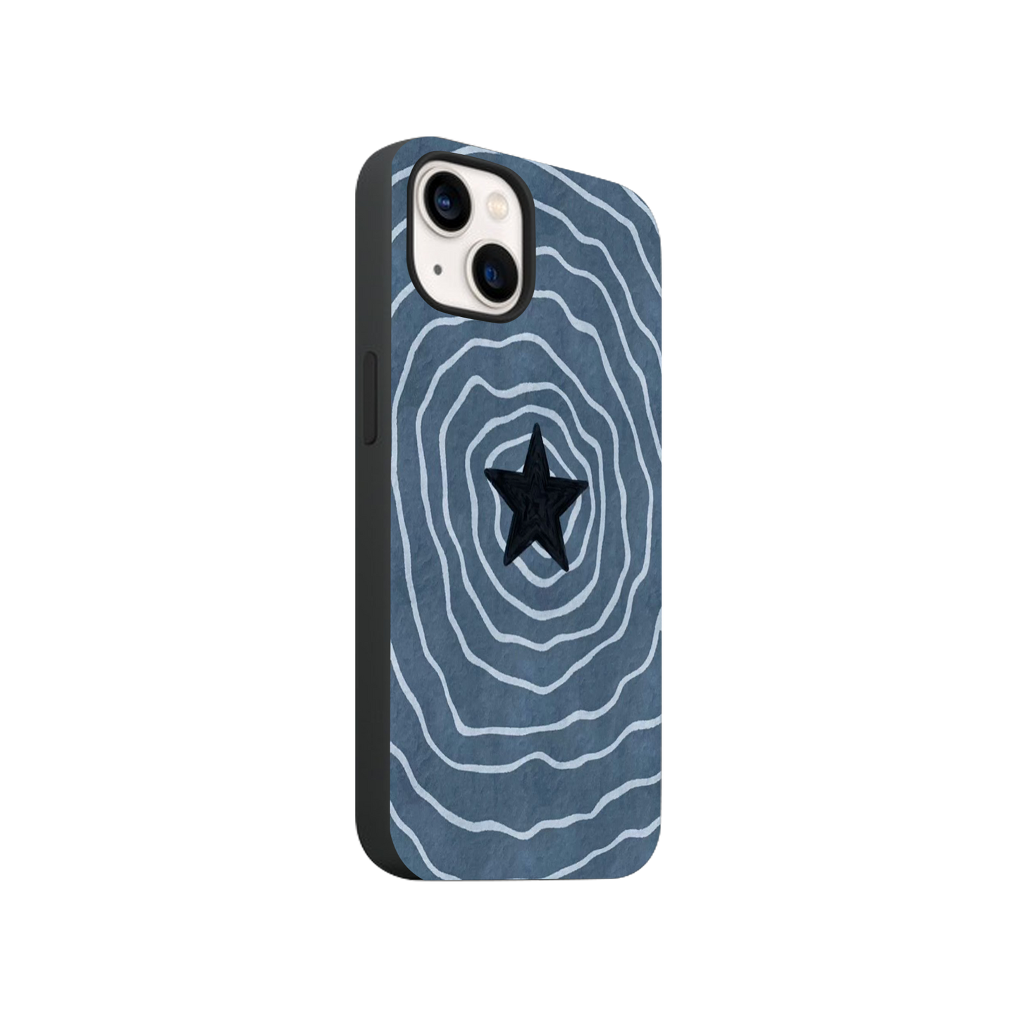 Blue Cosmic Waves Phone Case | Two.