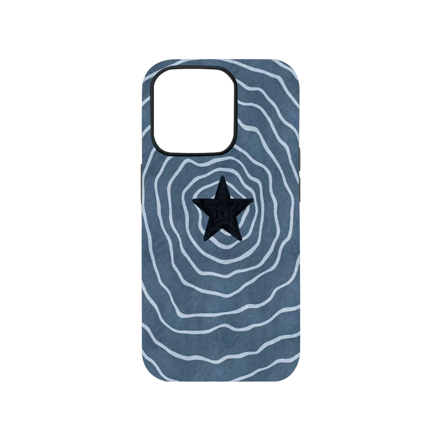 Blue Cosmic Waves Phone Case | Two.
