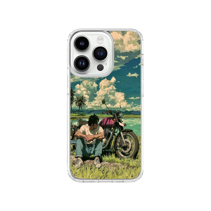 Me and My Bike Against the World Phone Case