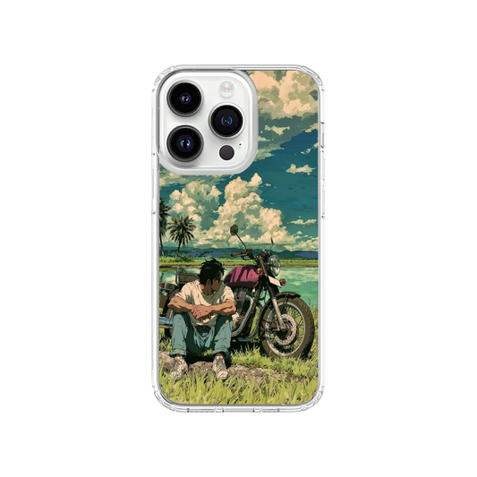 Me and My Bike Against the World Phone Case