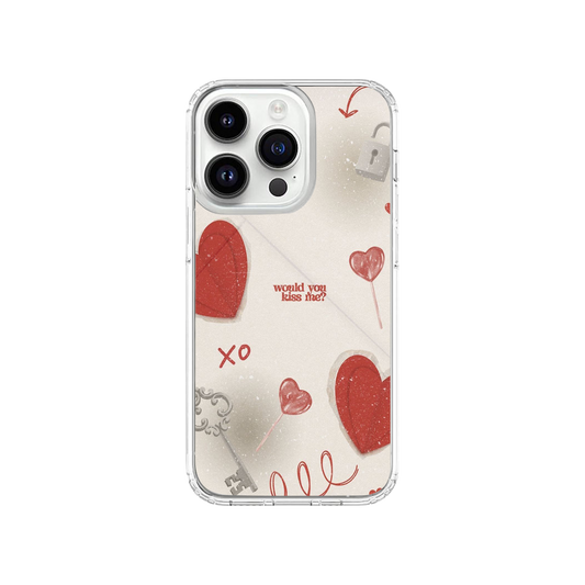 Would You Kiss Me Phone Case.