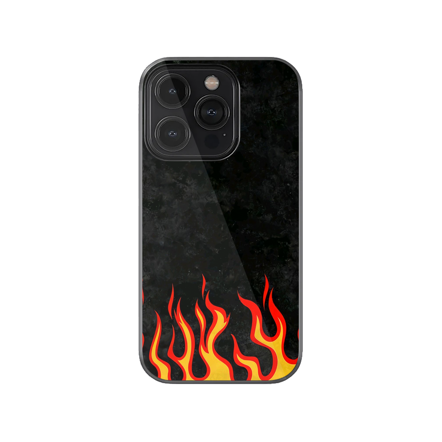 Orange Flames Phone Case.