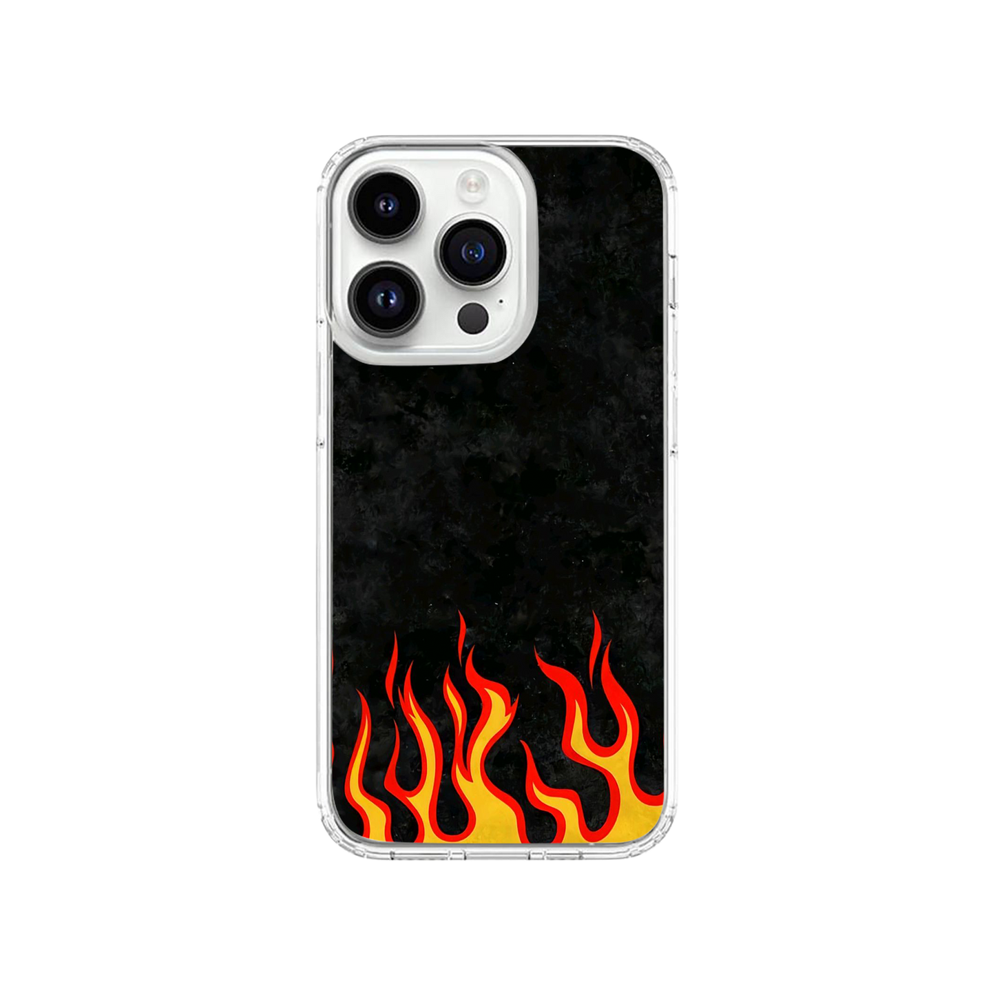 Orange Flames Phone Case.