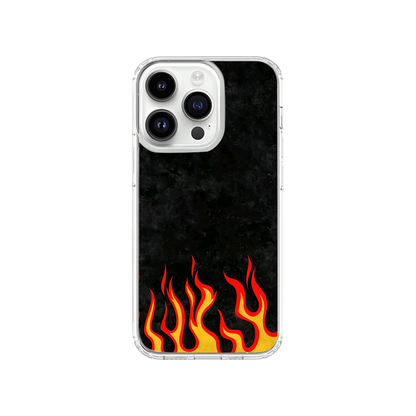 Orange Flames Phone Case.