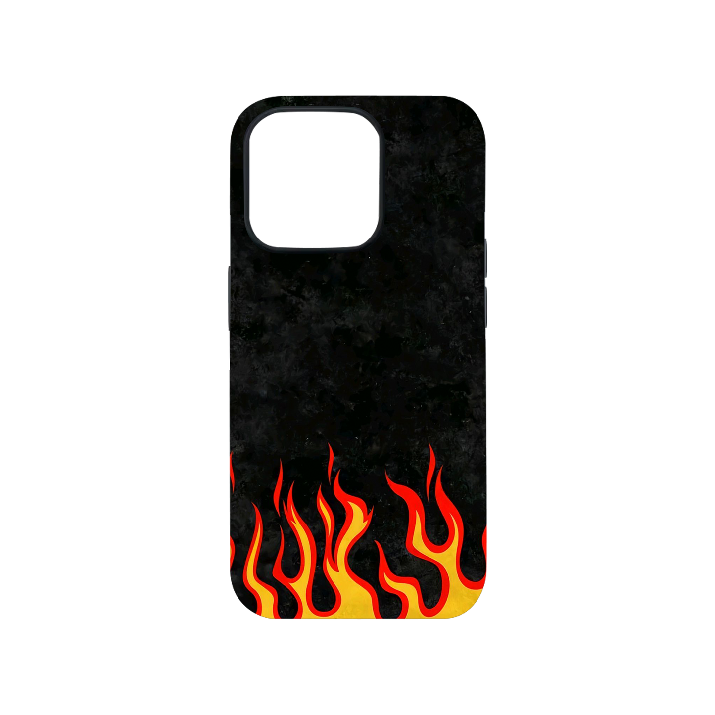 Orange Flames Phone Case.