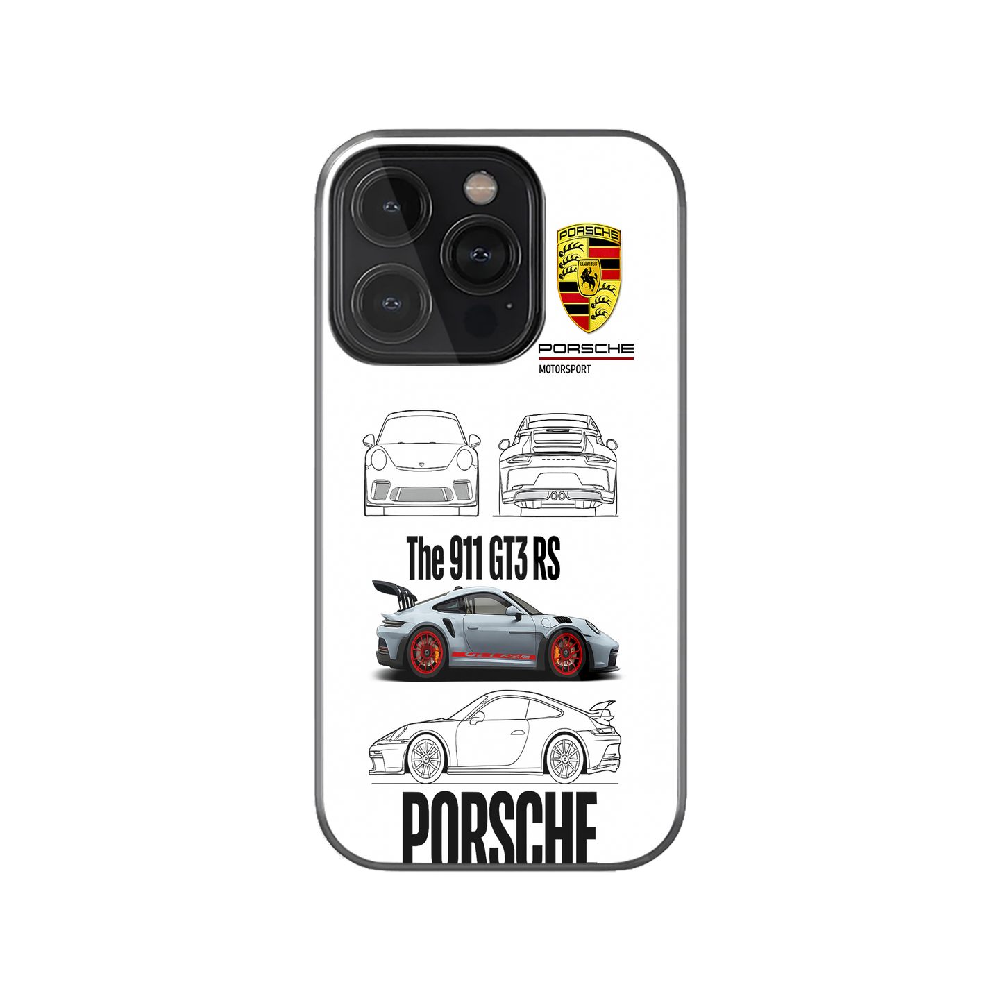 Porsche GT3s Phone Case.