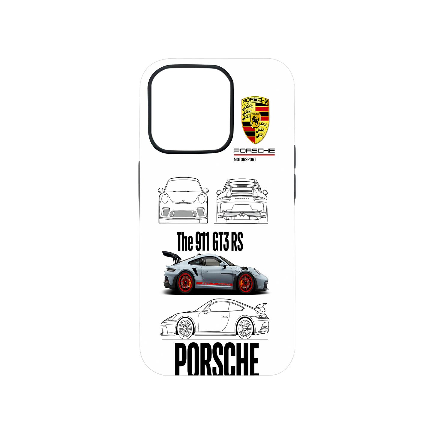 Porsche GT3s Phone Case.