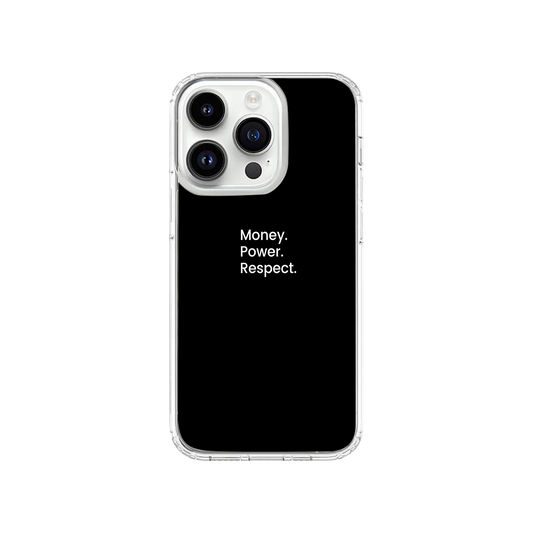 Money Power Respect Phone Case.