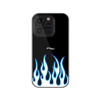 Blue Flames Phone case.