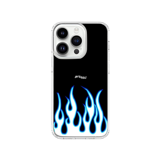 Blue Flames Phone case.