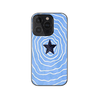 Blue Cosmic Waves Phone Case | One.