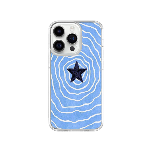 Blue Cosmic Waves Phone Case | One.