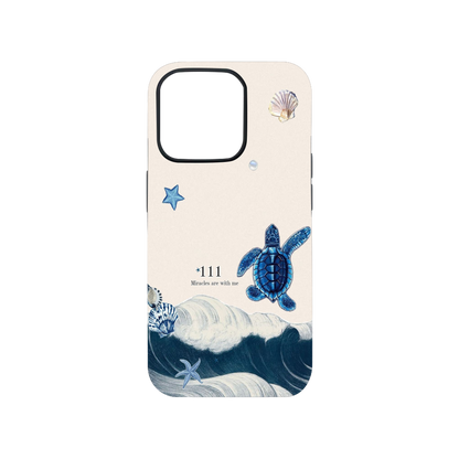 111 Miracles are with me Phone Case.