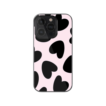 Black Hearts Phone Case.