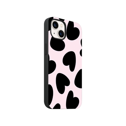 Black Hearts Phone Case.