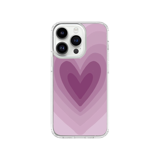 Y2K Purple Hearts Phone Case.