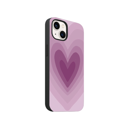 Y2K Purple Hearts Phone Case.