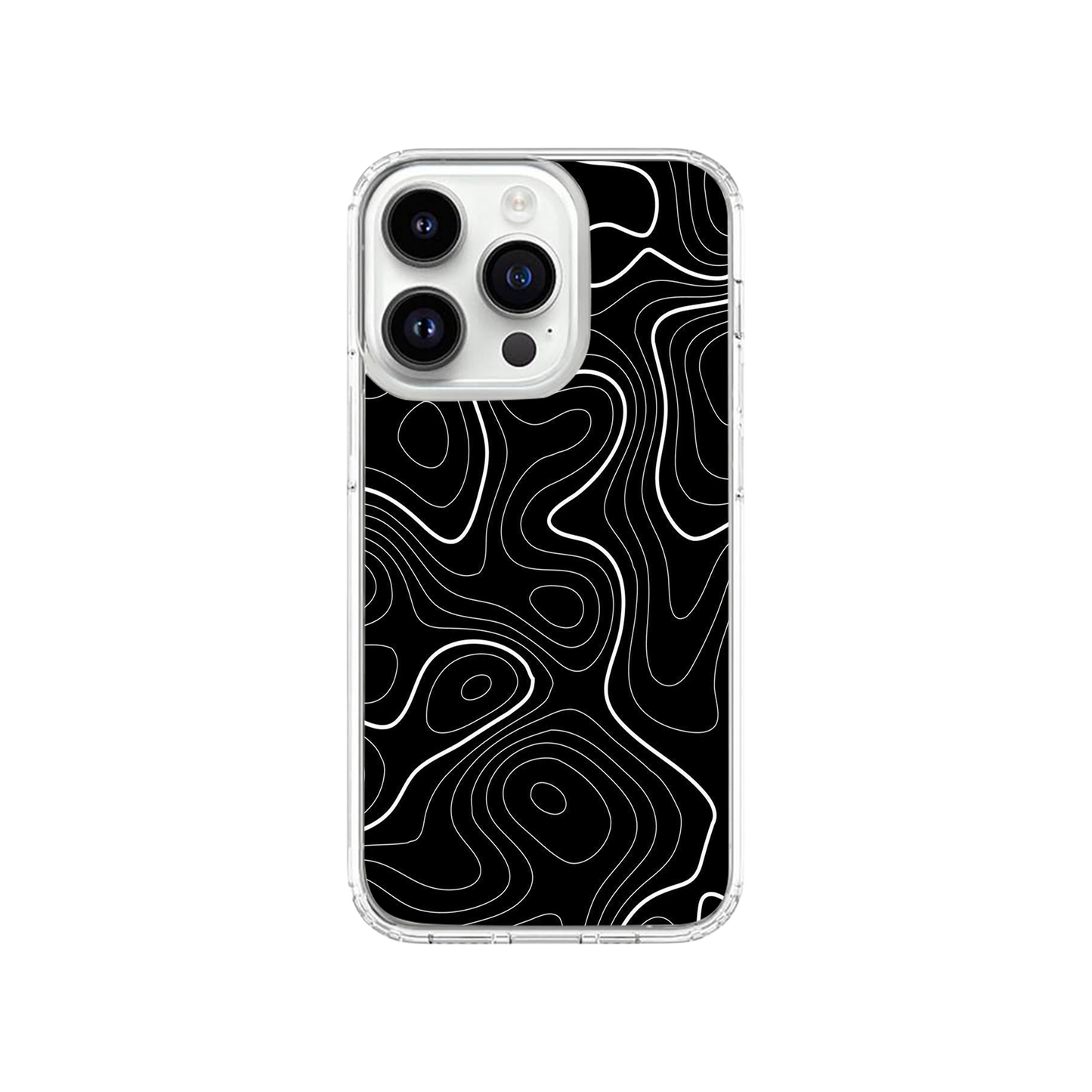 Black Illusion Phone Case.