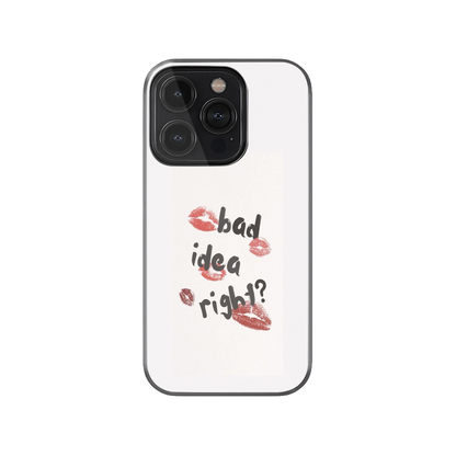 Bad Idea Right Lips Pattern Phone Case.