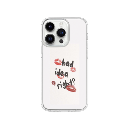 Bad Idea Right Lips Pattern Phone Case.